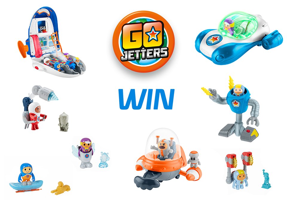 SmythsToysIRE's tweet photo. #Win A Set of 8 Go Jetters toys! Follow Us & Retweet Using #SmythsToys #GoJettersGo. Until 09.08.16 https://t.co/ajVvmtNxFw