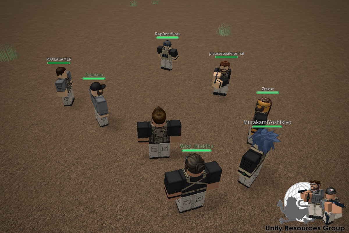 UnityGroupRBLX's tweet image. Training more new members to Unity. #UnityResourcesGroup #ROBLOX