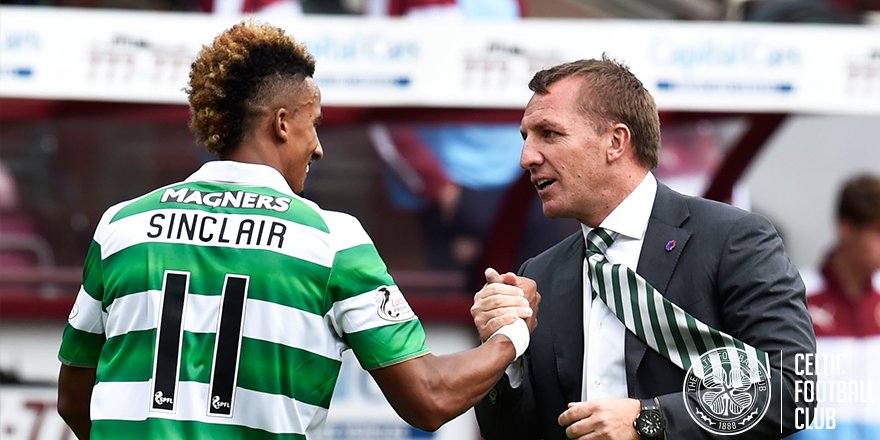 CelticFC's tweet photo. Quite a day yesterday for new Bhoy, @Scotty_Sinclair! #WelcomeSinclair (MN) https://t.co/SKF3OoBtSj