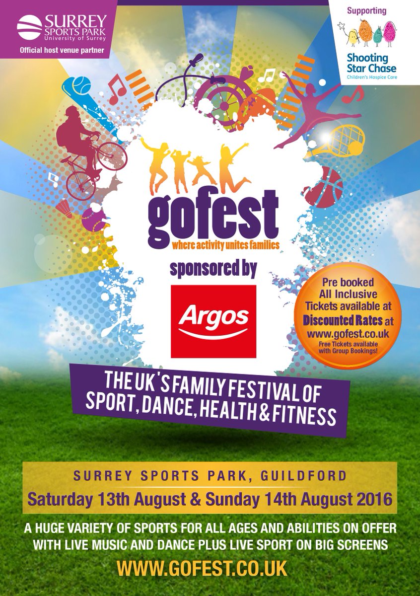 surreyfa's tweet image. PLACES FILLING UP FAST for @gofestuk THIS SUNDAY! FREE PLACE for FIRST TEAM to get back to Paul on 07774629242!
