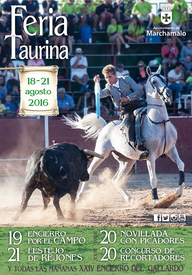 El próximo jueves arranca nuestra Feria Taurina, con más actividades infantiles | PROGRAMA: marchamalo.com/index.php/es/a…