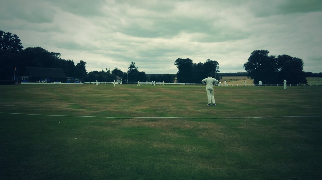 Arundel CC, a picturesque scene for our second game of the 2016 Sussex tour