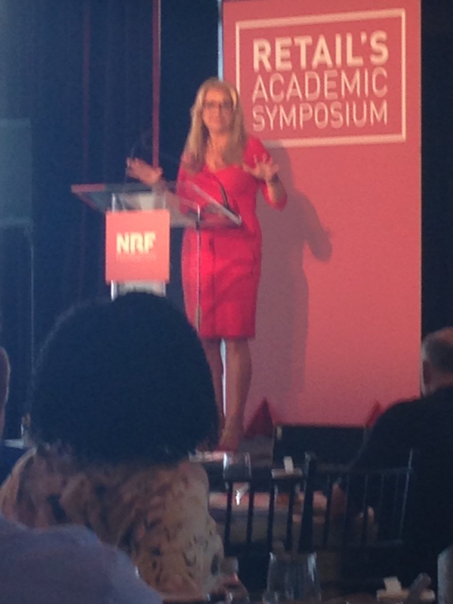 GrimesSJ1's tweet photo. #NRF Mindy Grossman, CEO, HSNI.  insights, engagement, generosity, trust https://t.co/o81q8GKpWZ
