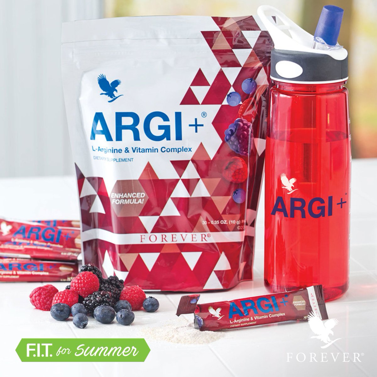 ForeverNAmerica's tweet photo. ARGI+ is a great way to boost your Aloe Vera Gel and add 5 grams of L-Arginine to your daily routine. https://t.co/gkUh4fpSuB