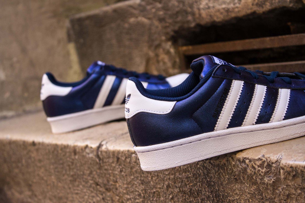 adidas superstar bold blue ebay
