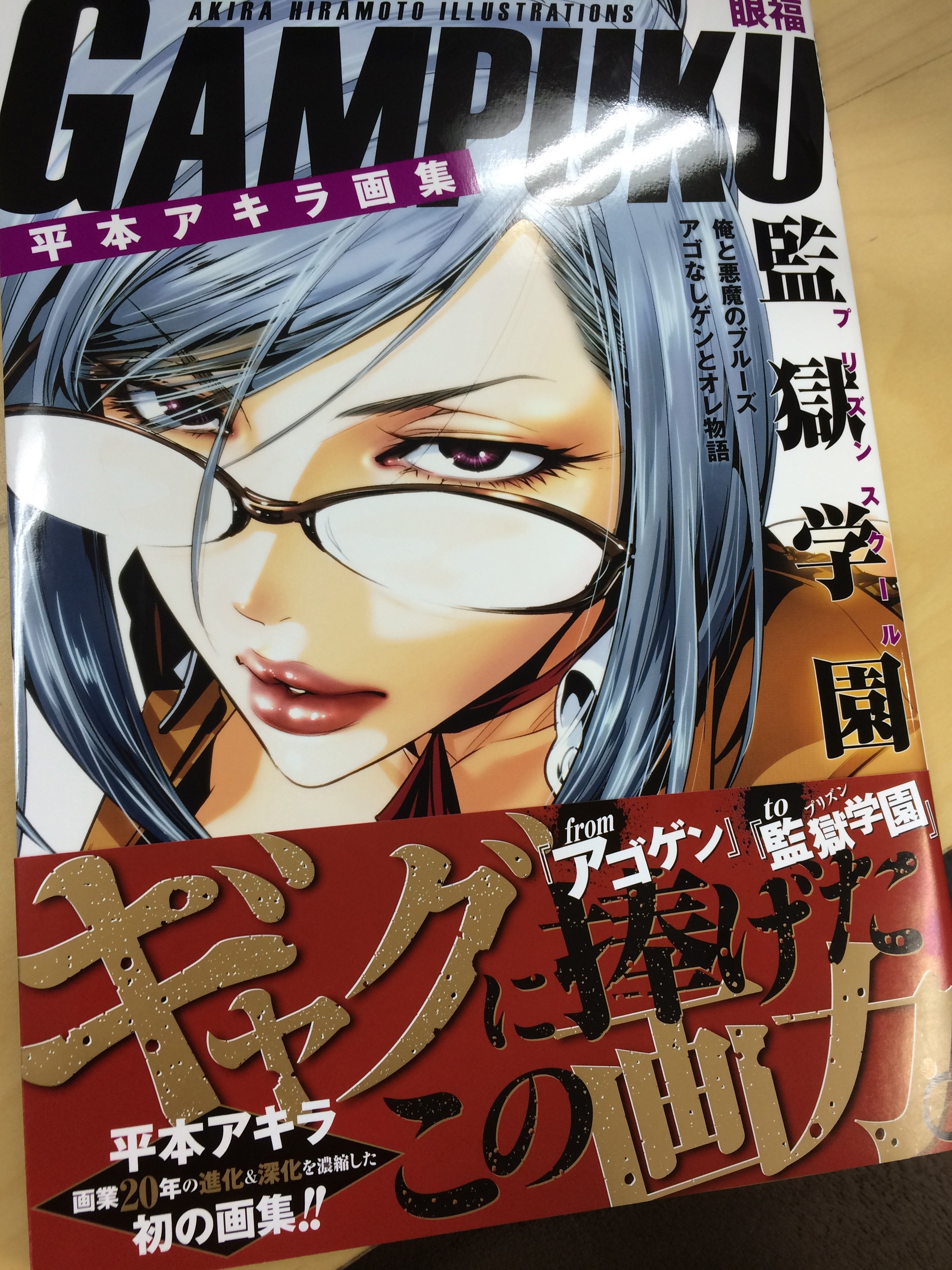 ユニオンクリエイティブ公式 Ar Twitter 平本アキラ先生の画集gampuku に 弊社フィギュアの描き下ろしイラストもご掲載頂いております 芽衣子描き下ろしはパッケージ内のあのイラスト まさに眼福 ぜひチェックしてみてくださいね ユニオン 監獄学園 プリズン