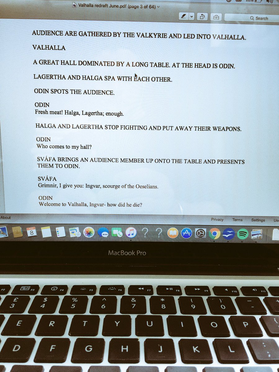 ValhallaPlay's tweet photo. Tonight's the night, second draft is all ready to go!! #Valhalla #vikings https://t.co/1TyXf9MyBP