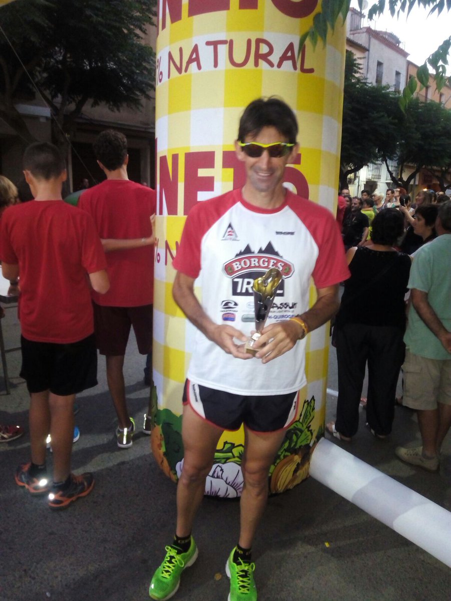 ronaldfargas's tweet photo. Cursa Falset 5km d'asfalt trencacames ! 2n class gral Mgràcies #eassun #coreevo #borgestrail #phquirogel #borges https://t.co/0B1kIFJXJa