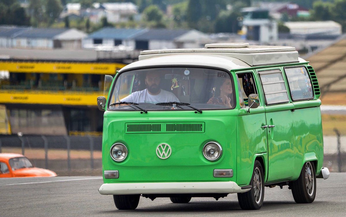 On the track at Le Mans last week! #supervwfest