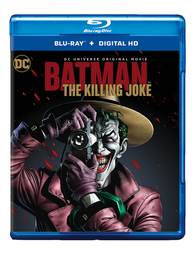 NEW COMP! Batman #TheKillingJoke is out on Blu-ray &amp; DVD today! RT for a chance to #win a Blu-ray copy!