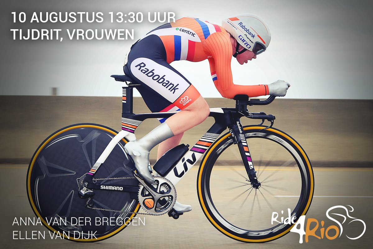 KNWU's tweet photo. Vergeet ook niet @AnnavdBreggen en @ellenvdijk aan te moedigen aanstaande woensdag! @TeamNLtweets #TeamNL https://t.co/9diqnfvJiI