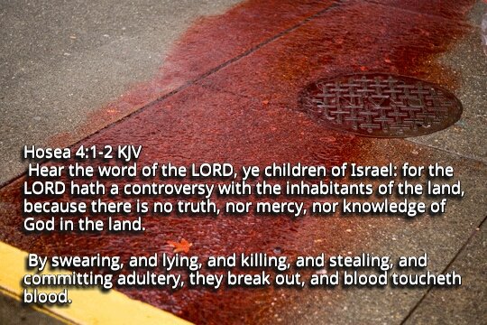 Bible Verses KJV on Twitter: "Hosea 4:2 KJV By swearing, and lying, and killing, and stealing, and committing adultery, they break out, and...… "