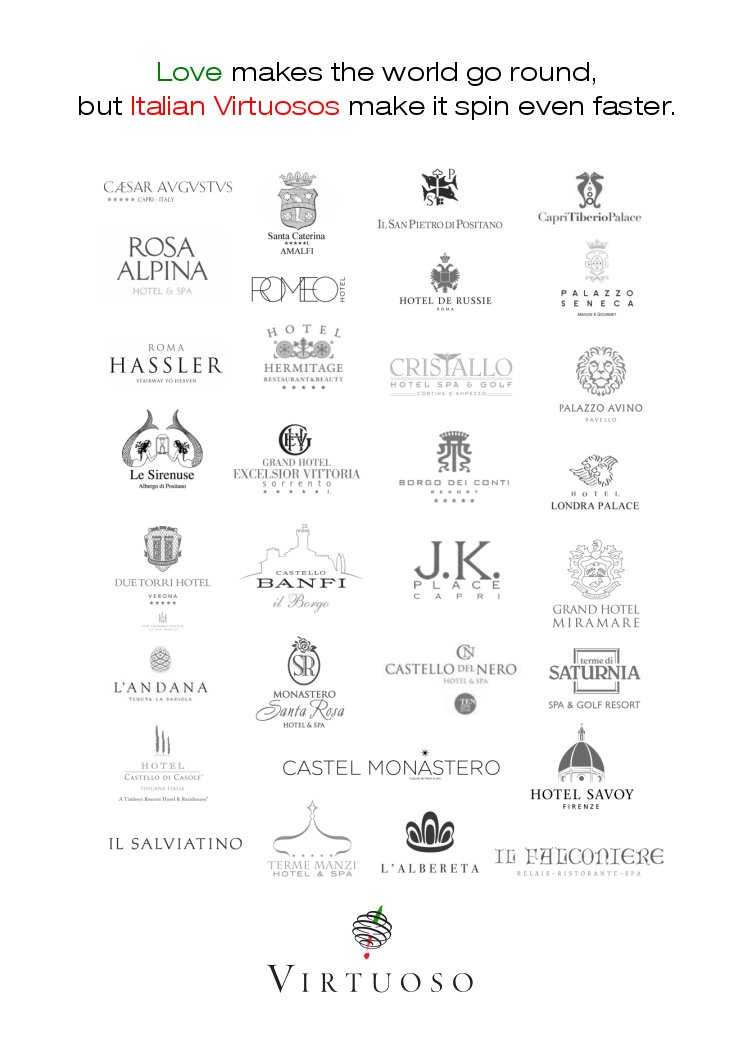 Here is Italy... <a href="/virtuosotravel/">Travel Network</a> #VirtuosoWeek