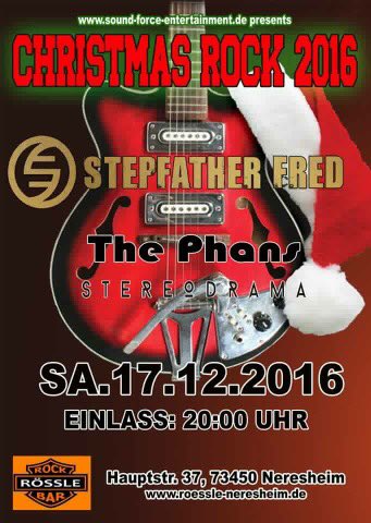 StereoDramaBand's tweet photo. Summer Is here but Winter Is coming! Stay tuned for some updates #christmasrock #stepfatherfred #thephans #roessle https://t.co/9ZuNaDubm2