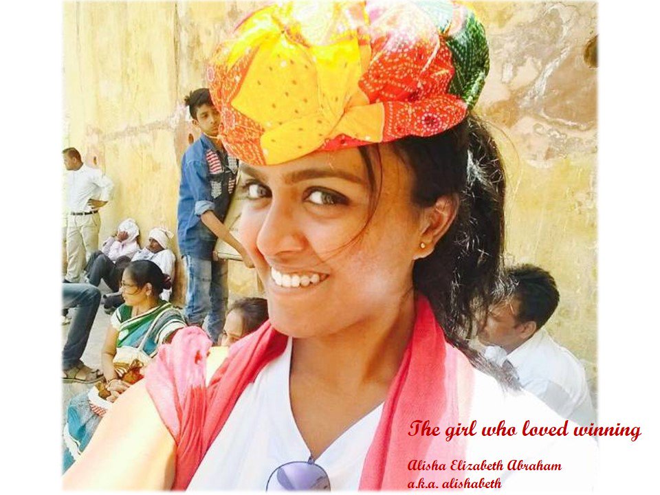 Alisha Elizabeth Abraham, a.k.a. alishabeth from FORE School of Management. #HumMeinHaiHero