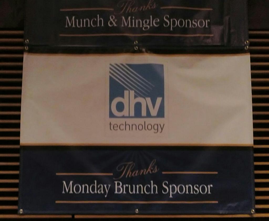 dhvtechnology's tweet photo. #DHVtechnology proud sponsor of Monday Brunch, today, at #SmallSat 2016 in Logan, #Utah. https://t.co/KNF3wvJD5t