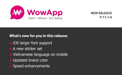 RobinWowApp's tweet image. A new release is coming out on #WowApp!  In this release we addressed Member suggestions.  Thank you for your help!
