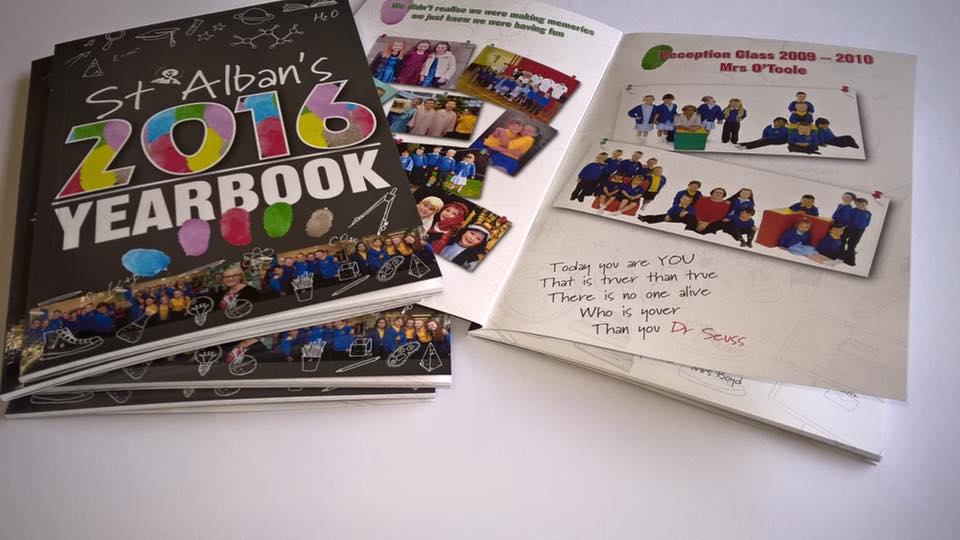 Absolute pleasure to be able to print and finish <a href="/StAlbansRCPelaw/">StAlbansGateshead</a> year books! We aim to impress, we hope we have!