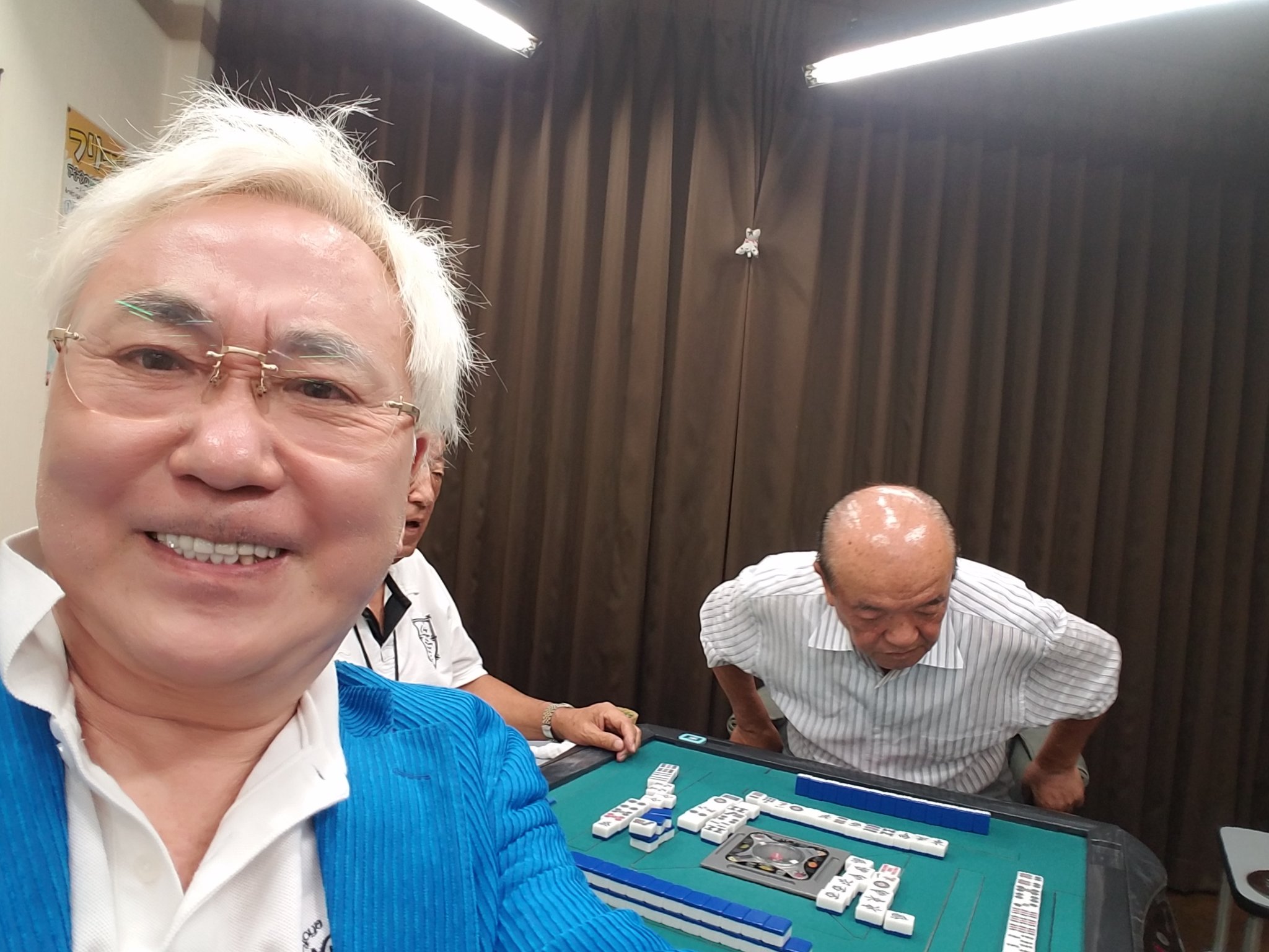 高須克弥 On Twitter 坊主麻雀勝ち続けているぞ なう