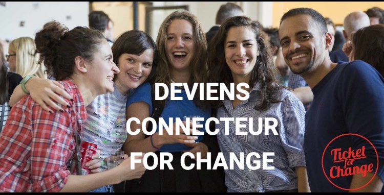 PayetAntonyme's tweet image. ⚡⚡  DEVIENS CONNECTEUR FOR CHANGE ⚡⚡
La communauté de changer makers à impact positif !

ticket-for-change.typeform.com/to/QJW9m7
