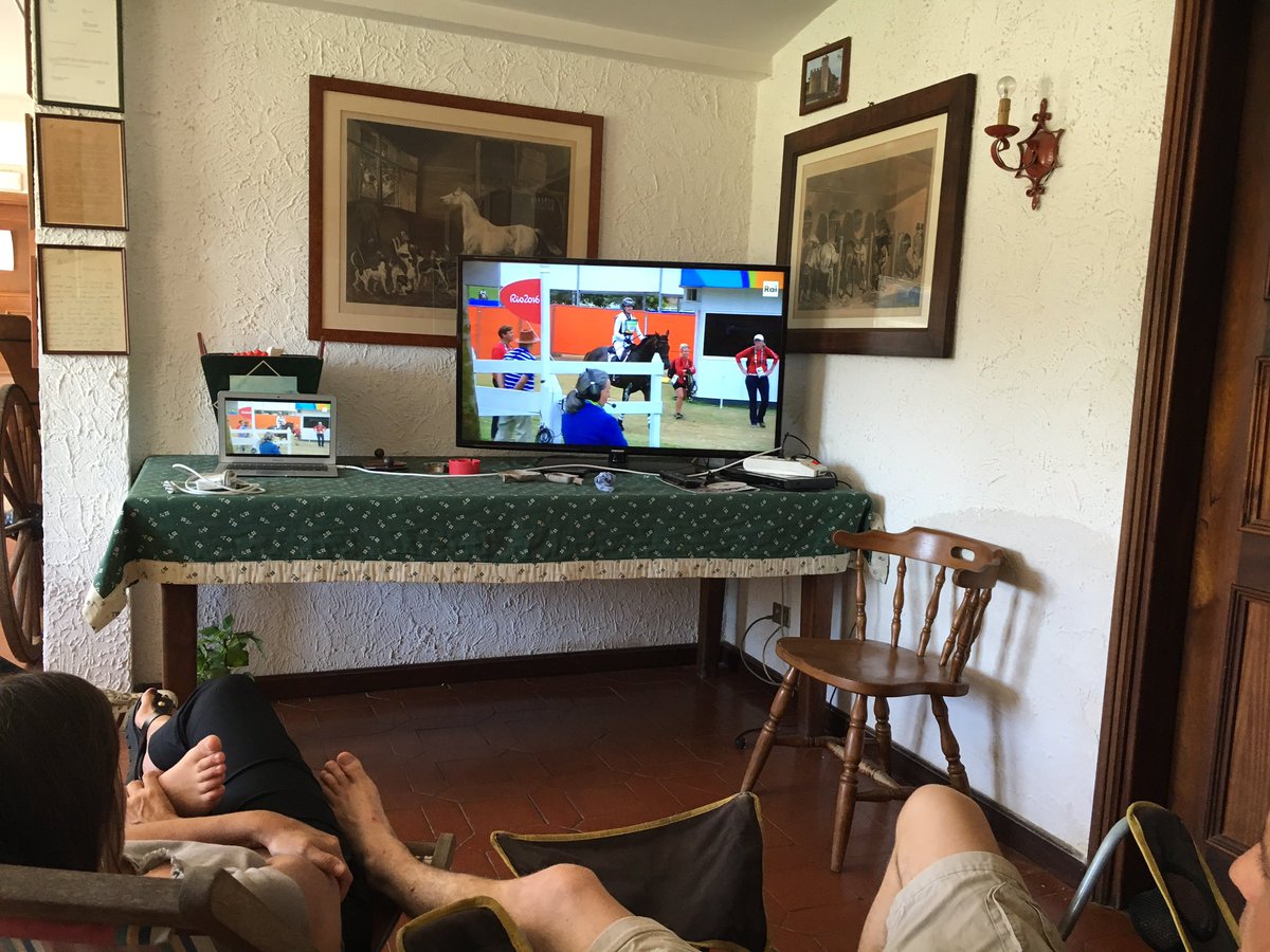 LudovicaBern's tweet photo. Ready to go! #ITA #Rio2016 #EquestrianEventing #DoWhatYouCant #TwoHearts https://t.co/XRP4DZEMQE