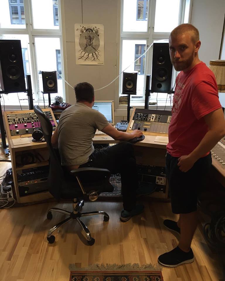 Checking out a studio for the upcoming EP. We'll start recording later this fall. Stoked!