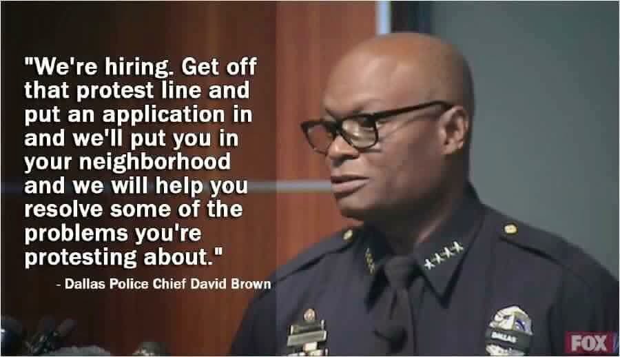 Applications to the Dallas Police Department have sky rocketed.