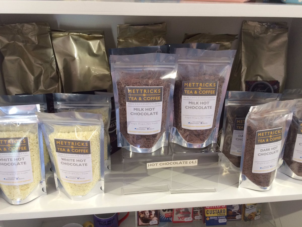 Mettricks Beaulieu retails an exceptional range of milk, dark &amp; white hot chocolate to enjoy at home <a href="/MarimbaWorld/">Marimba Melts</a>