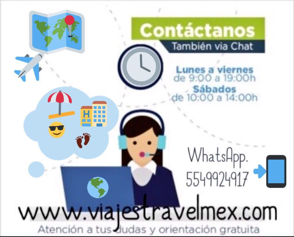Contáctanos , ahora es más fácil y Personalizado, Viaja y disfruta  de nuestro Mundo ! #travellers #viajestravelmex