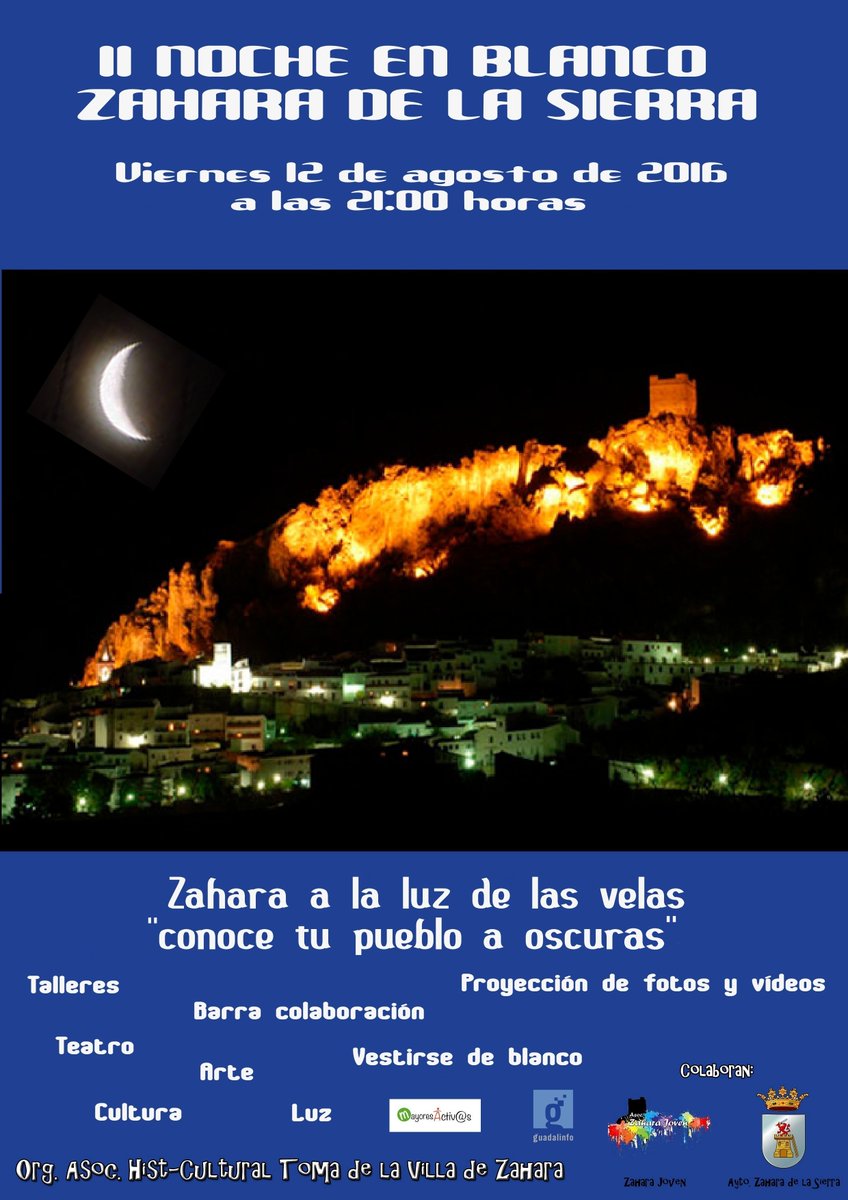 2º NOCHE EN BLANCO ZAHARA <a href="/Wrinkletorito/">Santiago Luna Galván</a> <a href="/TuRuralCadiz/">Turismo Rural Cádiz</a> <a href="/laprovindecadiz/">Laprovinciadecadiz.com</a> #guadalinfo #cadiz