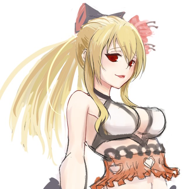 厚塗り?でヴィーラく書き ～続き～
一先ず顔回りを整えた もっと腹パンしたくなるような表情に出来そう
木金の連休で完成させたい(させたい) 