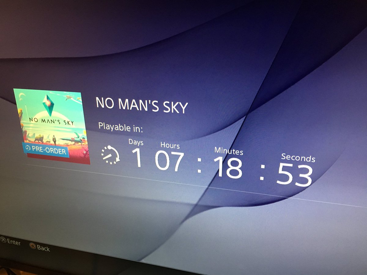 MrAndersJuhl's tweet photo. Kan ikke vente mere #DanskYouTuber #NoMansSky #DanskGaming #PS4 https://t.co/noanZO0MLN