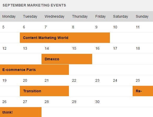 The Ultimate #DigitalMarketing Events Calendar to Get You Through the Events Season socl.io/Bqv