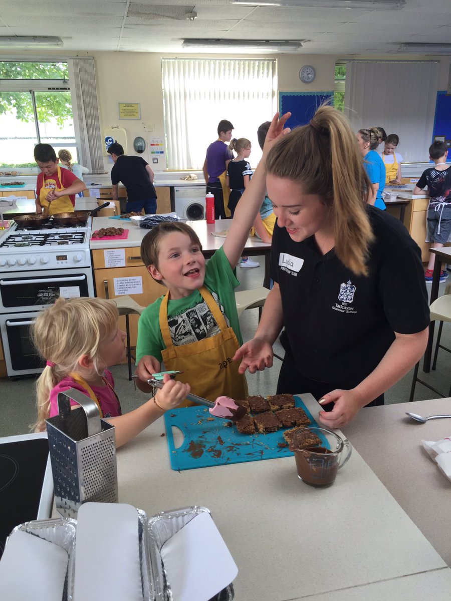 Partnership_TGS's tweet photo. Our Cookery Week started @sherburnhigh today! Thanks to all for a great first day #summer https://t.co/j08hJNLebh