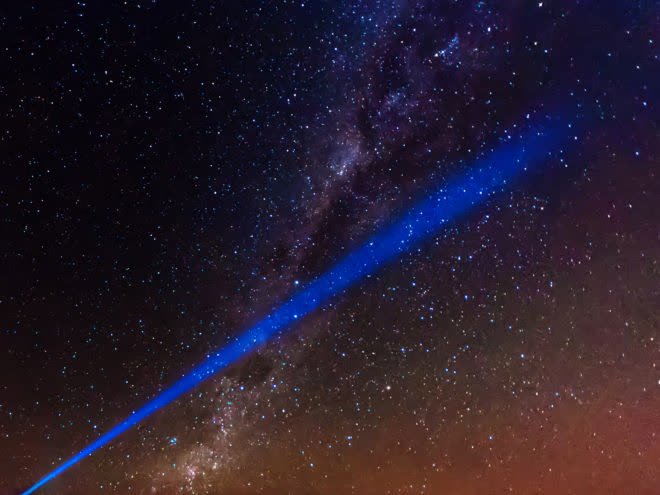 Is turning Earth into a giant lighthouse with light beams out of DNA strains possible? qoo.ly/abcta.