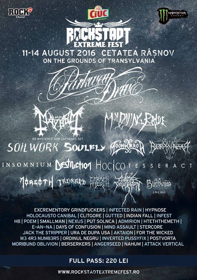 cristianmatei13's tweet image. #Rockstadt Extreme Fest 2016. Reguli de acces si programul concertelor stirileprotv.ro/show-buzz/ente…
