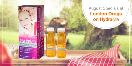 Hydralyte Specials at #LondonDrugs this month! Perfect timing for the hot weather ow.ly/MT8C3031ukl #hydralyte