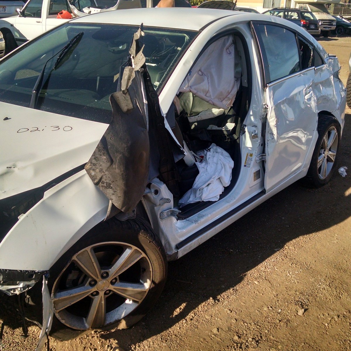 JBonham3's tweet photo. After a flying dive and a roll into the fitzer bushes, the jaws of life, tow trucks here's what's left... https://t.co/jyblfQYkho