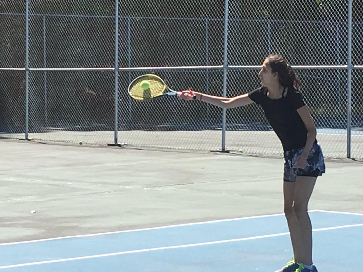 SEDayCamp's tweet photo. Upper camp tennis drills https://t.co/mYxZxOgAWE