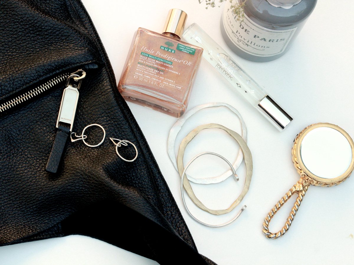 A girl can't leave home without....
