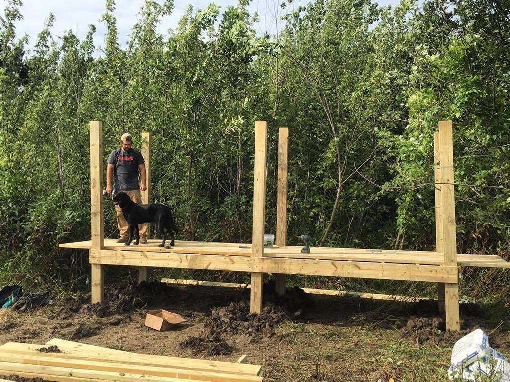TonyVandemore's tweet photo. Next blind coming along nicely! #HFArsenal #MallardMonday #DuckSeasonPrep #Options #DuckBl… https://t.co/QqE6CuUUNp https://t.co/FhbEzB13ra