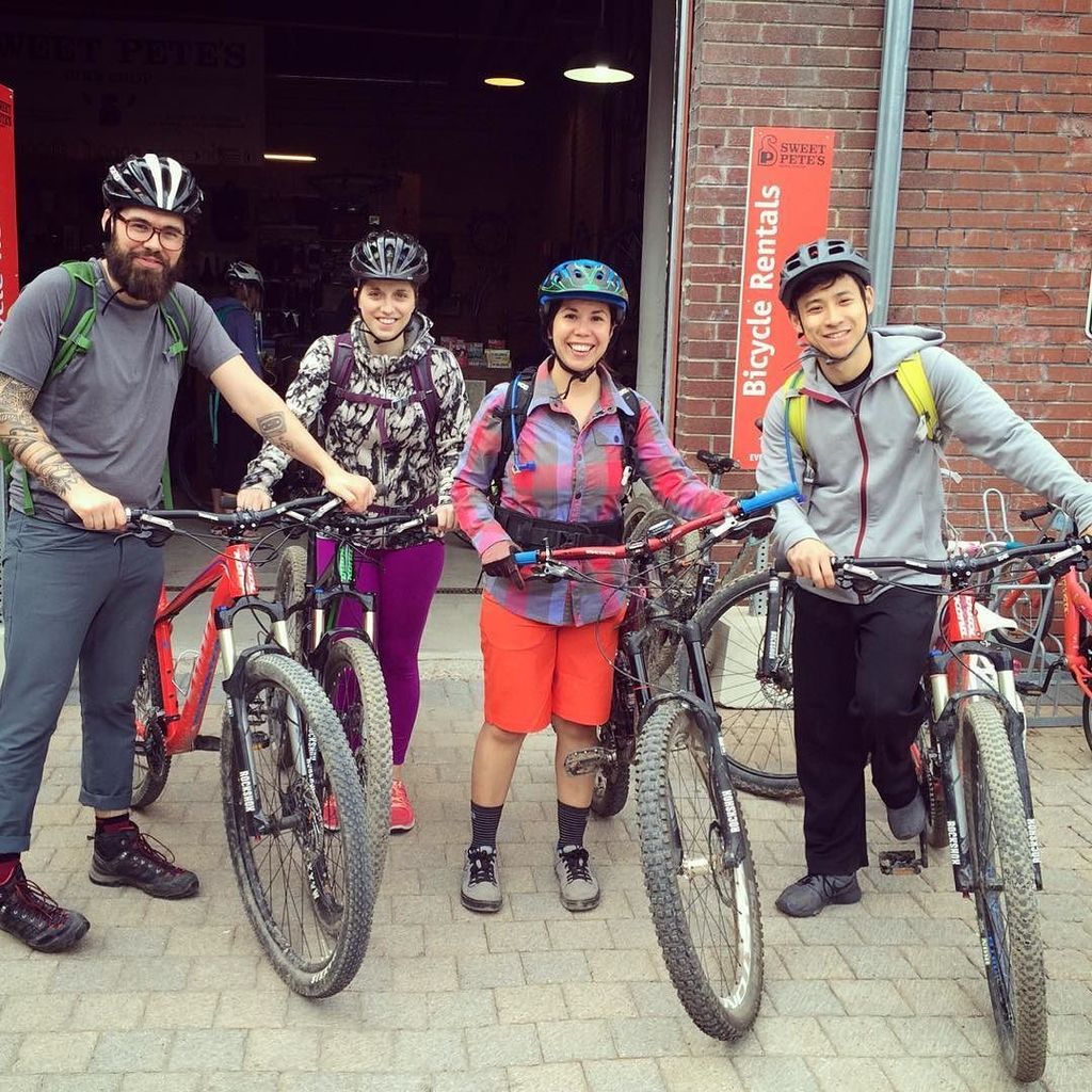 DiscovrYourWild's tweet photo. Throwback to our pre-mountain biking adventure hosted by @moshington05 and @sweetpetesbike… https://t.co/luunIOG6uF https://t.co/4WmpdA8Xse