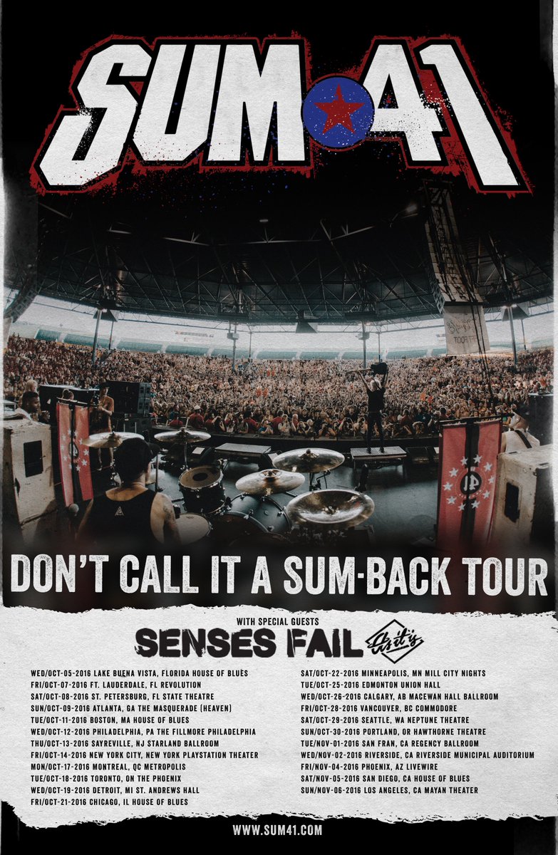 excited to announce we'll be hitting the road with <a href="/SensesFail/">Senses Fail</a> + <a href="/ASITISofficial/">As It Is /\\\\/</a>! tickets on sale Fri 8/12 at 10am.