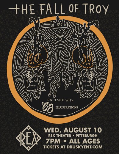 WEDNESDAY - @thefalloftroy returns to Pittsburgh to play <a href="/RexTheater/">Rex Theater</a>! Tickets: ticketf.ly/21cCo9N