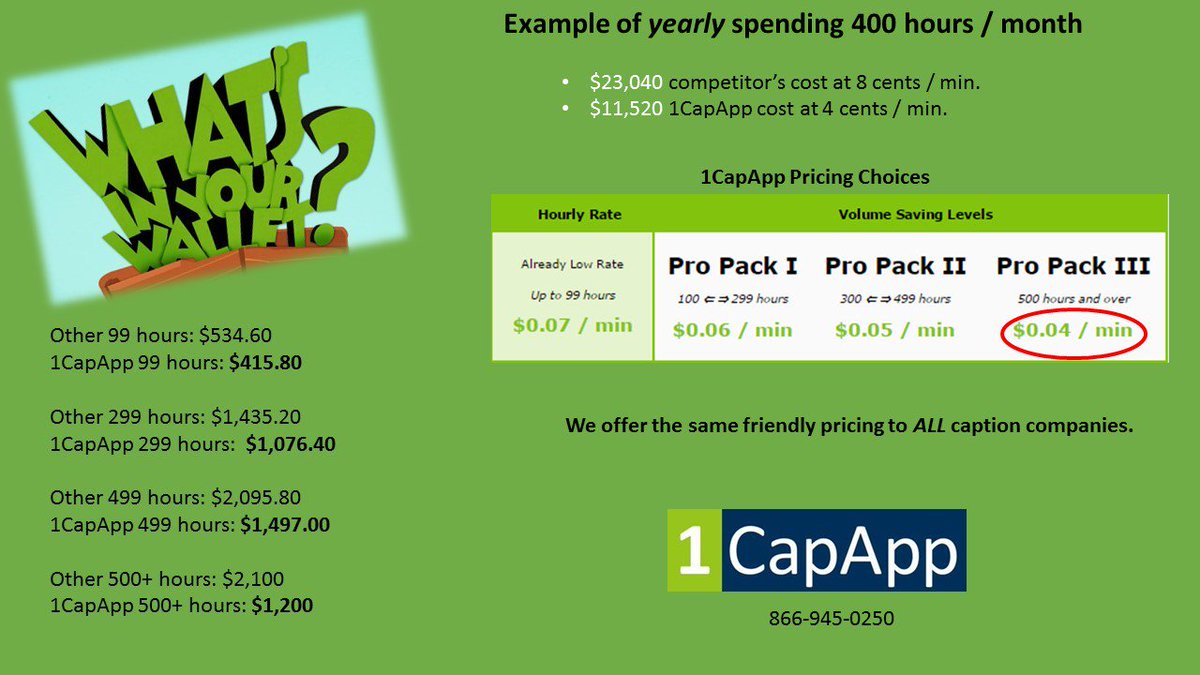 1CapApp's tweet photo. What's in your wallet? #1CapApp https://t.co/lQRSBKVVKo