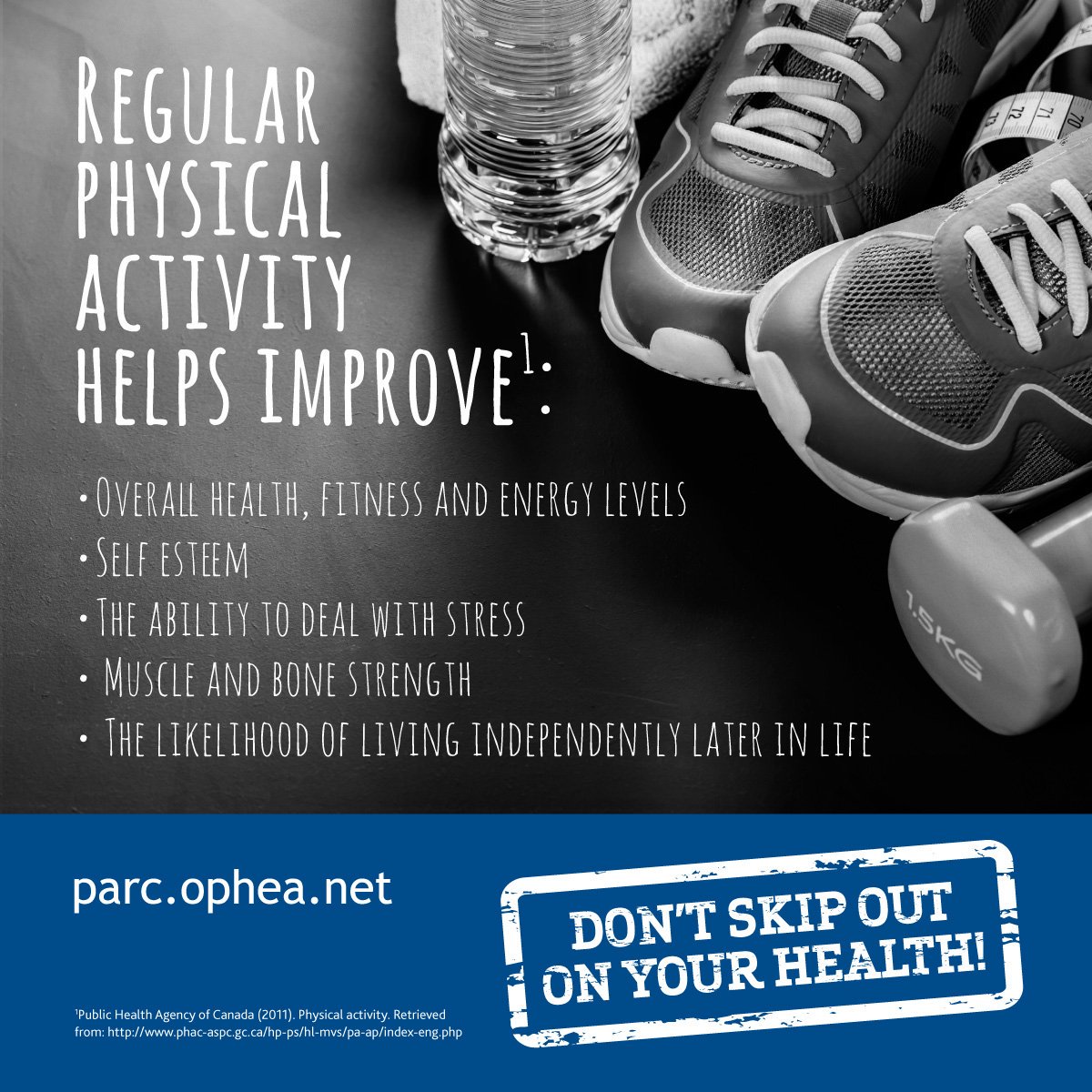 opheacanada's tweet photo. Help keep Ontario #active & #healthy! Check out @parcontario's #DontSkipOut toolkit: https://t.co/ch1IIsXggK https://t.co/cljshyB9RN