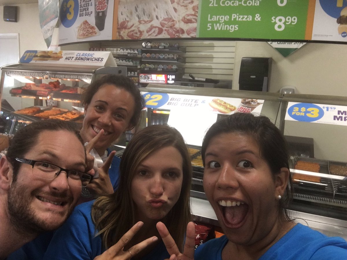 sylviad14's tweet photo. Chilling at 7-11 #fabfirstgrade #teammcglone https://t.co/mUwgjFi0iI