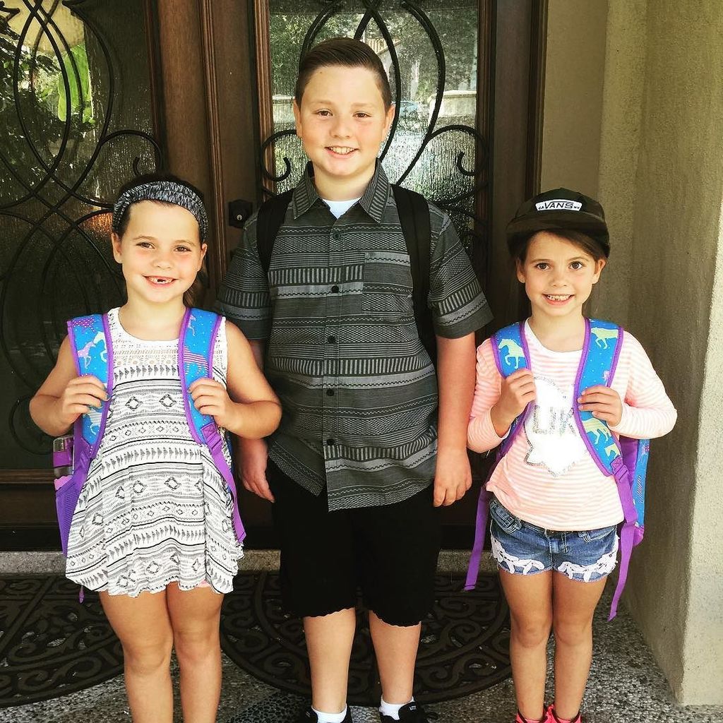 Ok seriously this time....my littles ready for the day! 4th grader and two 2nd graders. 😳😍 ift.tt/2b87u36