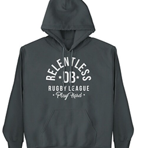 Get a free #rugbyleague T-shirt when you order this relentless #rugbyleague hoodie. Only for a limited time.