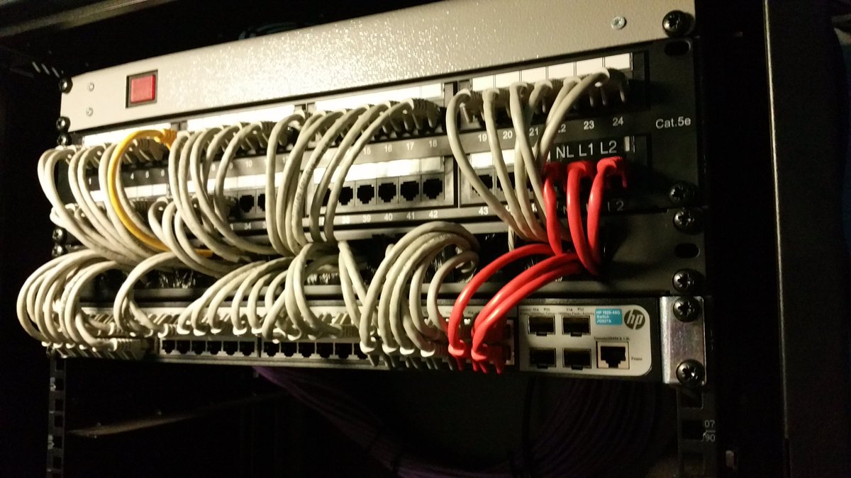 WesternBusiness's tweet image. More or less a total re-wire #lightingfast